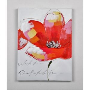 Tableau d&eacute;co Fleurs  94 -  Toile peinte &agrave; la main  -  30 x 40 cm