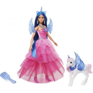 Barbie Princesse Saphir - Licorne Poup&eacute;e - 65 ans de Barbie Mattel HRR16 barbie princesse Saphir barbie princesse Saphir POUPEE