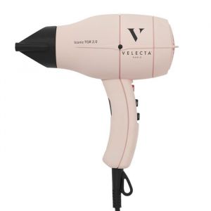 S&egrave;che-cheveux professionnel - VELECTA &reg;PARIS - ICONIC TGR 2.0 - 2 vitesses - 2 temp&eacute;ratures - Rose poudr&eacute;