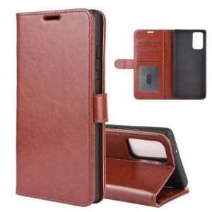 Étui Samsung Galaxy Note 20 Ultra (5G) Marron Étui Folio Portefeuille Cuir Mode Magnétique Slim Housse Protection 360° Antichoc
