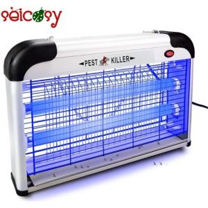 Tue Mouche El&eacute;ctrique Lampe Anti-Moustique - Lampe UV Tueur dInsectes Electrique 20 W Destructeur de Mouches