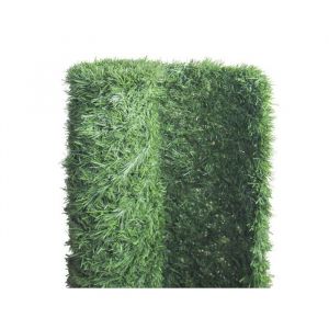 Haie artificielle Super Deluxe 243 brins 6 m - 2 rouleaux 3 x 1 m - France Green