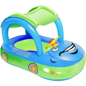 Bou&eacute;e Gonflable pour B&eacute;b&eacute; - Flotteurs de Piscine Gonflables Doux - Si&egrave;ge de Natation gonflable avec Si&egrave;ge de S&eacute;curit&eacute; pour Enfants