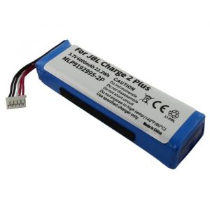 Batterie de Remplacement pour JBL Charge 2 Plus Li-Polymer 37V 6000mAh 222Wh