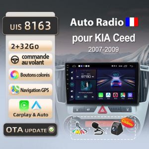 litillbuly autoradio 2Go 32Go WIFI pour KIA CEED 2007 2008 2009 accessoire autoradio android voiture carplay GPS