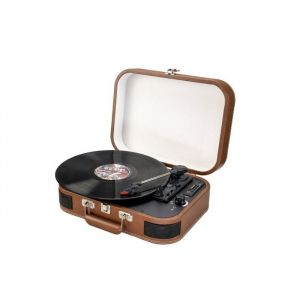 Platine vinyle portable multifonction Bluetooth r&eacute;tro TD14