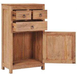 “SALE 2025”Buffet bas salon - Classique - Commode Buffet 50x30x90 cm - Bois de teck massif chill681156