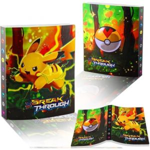 Pokémon Carte Album Classeur pour Pokemon Pokémon Cartes Titulaire Pokémon classeur pour Cartes Album Porte Cartes Pokemon