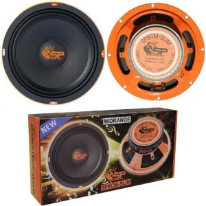 2 SP AUDIO SP8CM-SLIM haut-parleur midrange 20.00 cm 200 mm 8 de diamètre 150 watt rms 300 watt max 4 ohm 95 db voiture paire
