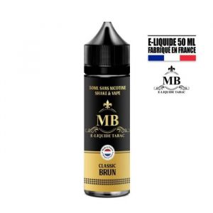 E-LIQUIDE 100ML MB TABAC CLASSIC BRUN EN 10MG DE NICOTINE
