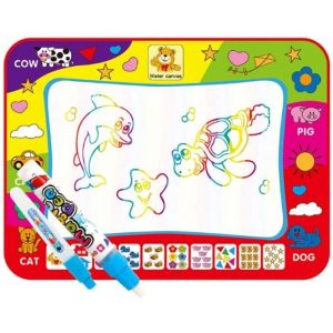 Tapis Doodle Enfant - Tapis Dessin Eau - Crayons &agrave; leau - Jouet Ludique et &eacute;ducatif pour Enfants