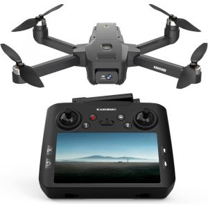 Drone GPS avec cam&eacute;ra 4K - SVATV - &Eacute;cran HD 4.5 - Double cam&eacute;ra 4K - Retour automatique - Mode Follow Me