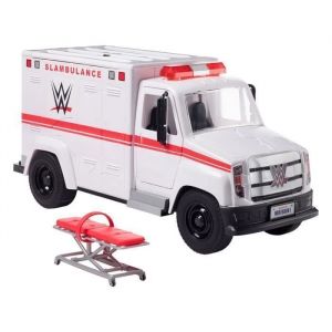 WWE WREKKIN VÉHICULE SLAMBULANCE MATTEL GNK12