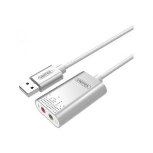 Carte son UNITEK Y-247A - 16 bits - 48 kHz - st&eacute;reo - USB 2.0