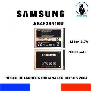 BATTERIE ORIGINALE AB463651BU SAMSUNG GALAXY GT-B3410 GT-C3060 GT-M5650 Player MTV GT-M7500 OEM ORIGINE GENUINE BATTERY