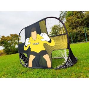 But de Foot Pop UP 2 en 1 &agrave; Retourner &ndash; Cage de Foot d&rsquo;Un cot&eacute; &ndash; Cible de tir int&eacute;gr&eacute; au But de l&rsquo;Autre c&ocirc;t&eacute; &ndash; Avec Sac de