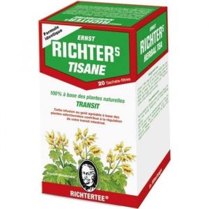 Tisane Richter Transit Tisane &agrave; base de plantes naturelles pour Transit (1 bo&icirc;te)