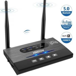 Transmetteur récepteur Audio Bluetooth 5.0 longue portée de 80M aptX HD faible la Color 2 Model BT B22 Bluetooth v5.0 -SZ1104