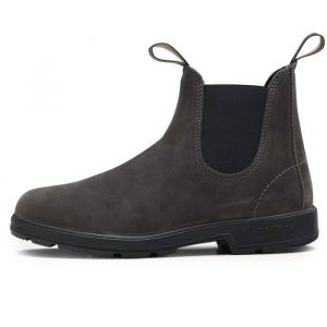 Bottes Blundstone 2413 En Daim Gris Foncé