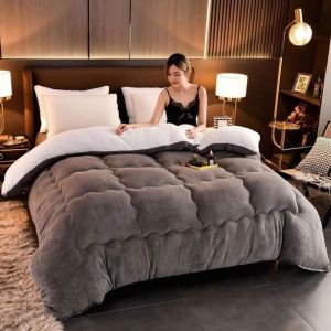 Couettes Imprimees 220X240 Couette Double Plume DOie Édredon Anti Allergène Couette Super Doux Chaud Et Confortable
