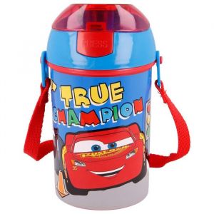 Gourde Cars Flash McQueen 450 ML avec paille