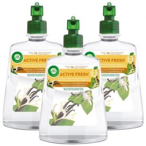 Lot de 3 Recharges pour spray automatique sans gaz Vanille ET Chèvrefeuille 228ml