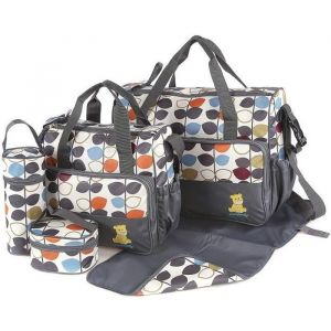 Kit de 5 Sacs &agrave; langer pour B&eacute;b&eacute; - Lamin&eacute;s &eacute;tanches et isol&eacute;s