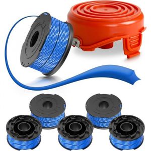 Bobine de fil pour Black & Decker A6441capuchons A6442-XJCompatible GL315 GL337 GL350 GL650 GL651 GL652 GL653(4 bobines