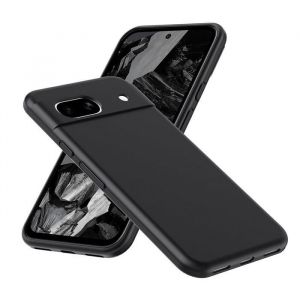 Coque pour Google Pixel 8a - housse etui silicone gel fine + film ecran - NOIR