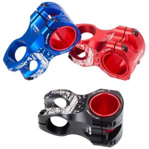 V&eacute;Lo Potence VTT CNC Ultra-L&eacute;Ger Creux 50MM Potence Courte 31.8-35 Riser-Noir