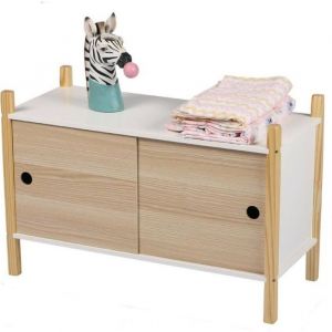 console salle de bain chambre  armoire porte coulissante bois commode bois