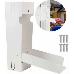 Kit Collecteur Eau de PluieR&eacute;cup&eacute;rateur Eau Gouttiere RectangulaireSyst&egrave;me de Collecte des Eaux PluvialesUniversel Inverseur