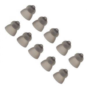 VGEBY Dôme pour appareil auditif 10 pièces amplificateur de son dôme Double couche ouvert lavable Silicone statique amplificateur