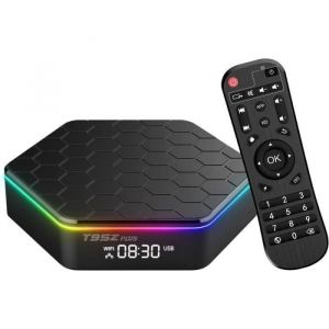 TV Box Android 12.0Boîtier IPTV Android Smart TV Box 4Go RAM 32Go ROM Allwinner H618 64-bit A53 6K HD Netflix Google Store