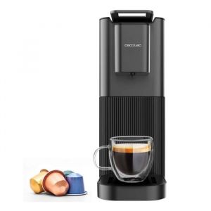 Cecotec cafeti&egrave;re &agrave; capsules Power Caps 20. 1400 W 20 bars thermoblock compatible capsules Nespresso r&eacute;servoir eau 700 ml