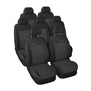 Housses de siège sur mesure adaptées pour Citroen C4 Grand Picasso Monospace (2006-2013) E1