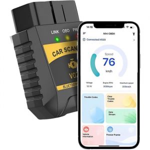 OBD2 Diagnostic Auto Valise VoitureBluetooth OBD Diagnostique Auto MultimarqueDiagnostic Voiture Syst&egrave;me Moteur OBDII