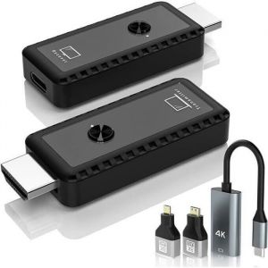 HDMI sans Fil 4k 5G Transmetteur et récepteur HDMI sans Fil pour 98FT-30M Le Streaming de fichiers vidéo et Audio dun Ordinateur