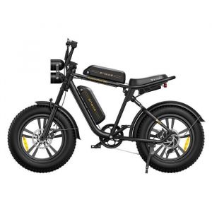 ENGWE M20 - V&eacute;lo &Eacute;lectrique 20 - Autonomie 120km - Batterie 48V26Ah - Tout suspendu - Shimano 7 vitesses - VTT fat bike Noir