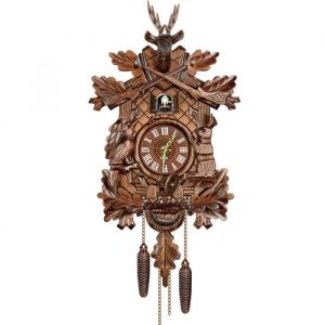 coucou qui senvole - Horloge Murale Suspendue En Bois Réveil Oiseau Horloge Coucou Pour La Maison Décorat
