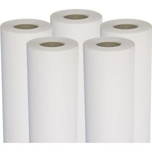 Lot 5 de toiles de verre pour murs et plafonds Semin Sem Toile Eco T 023 - motif maille - rouleau de 25 m x 1 m