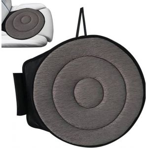 Coussin De Voiture Rotatif Rond &Agrave; 360 &deg; Coussin Rotatif &Agrave; M&eacute;moire De Forme Coussin Rotatif &Agrave; 360 &deg; Disque DeTransfert Coussin