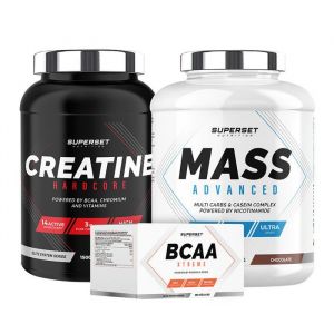 Programme Prise de Masse - Confirmé  Gainer  Créatine  BCAA Superset Nutrition