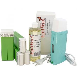 Kit Chauffe Cire &Eacute;pilation Professionnelle avec 4 x Recharges Roll on Cire &agrave; l&rsquo;Alo&eacute; Couleur du mod&egrave;le:Alo&eacute; Vera ga CIRE DEPILATION