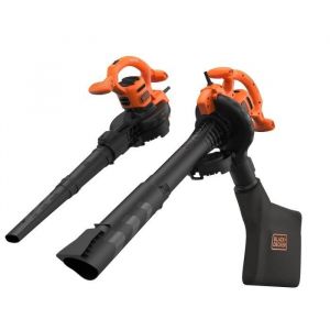 Aspirateur souffleur broyeur filaire BLACK+DECKER - BEBLV260-QS - 2600W - Sac 40L  - Système bi-tube