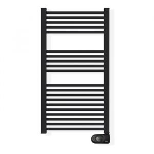 S&egrave;che-serviettes &eacute;lectrique &agrave; inertie s&egrave;che HJM 750 W Square Noir