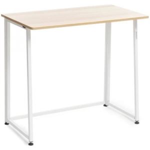 MODEZVOUS Bureau Pliable Rabattable pour Petit Espace Table Murale Table de Cuisine Table Enfants en Bois Multifonctionnel Ta 295