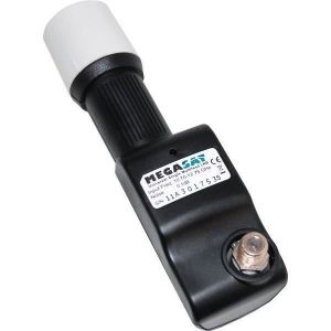 LNB Multifeed - Megasat - Single - Compact - 01 dB - Gain 60 dB - R&eacute;sistant aux intemp&eacute;ries