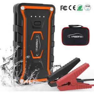 YABER Booster Batterie 800A 18000mAh Démarrage jusqu’à 25 Fois Pinces Intelligentes Jump Starter Voiture Booster de Démarrage R A67