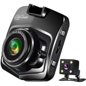 Enregistreur De Conduite Hd 1080P Avec Fonction De Vision Nocturne Mini Caméra Grand Angle Universelle À Double Enregistreme[N1201]